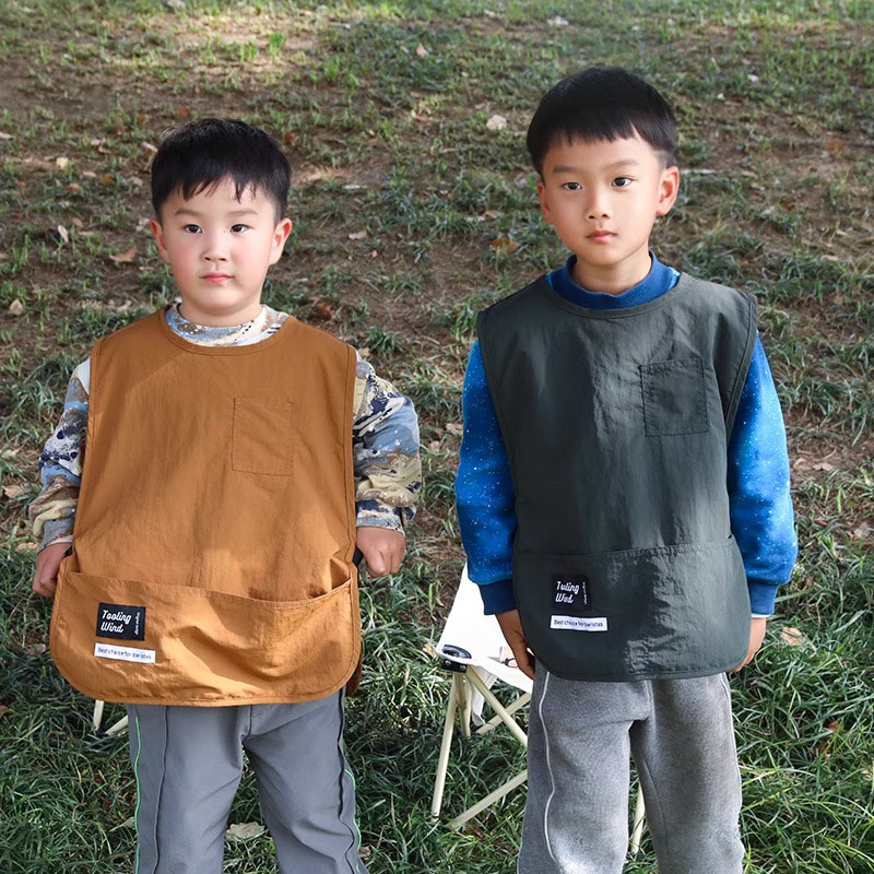Camping Cooking With Kids - 그림 캠핑 폴리 에스터 어린이 Cobbler