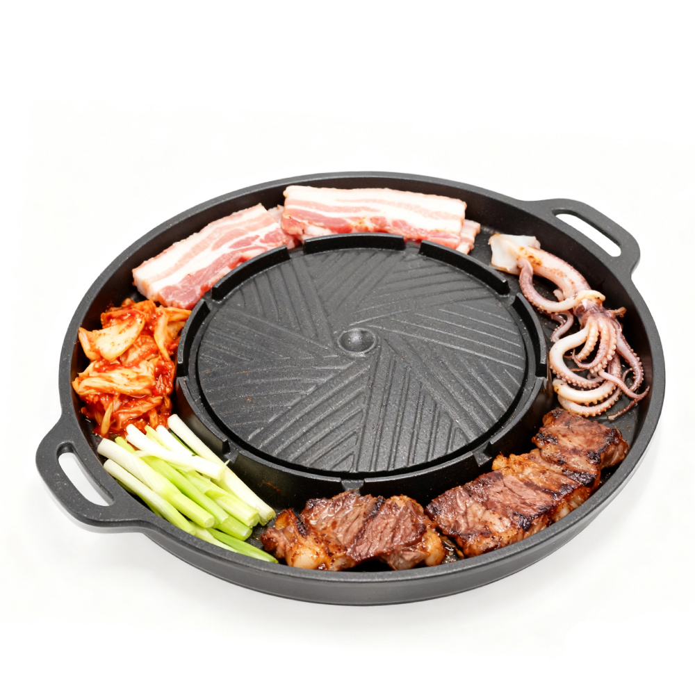 Camping Cooking Plate - 코선 한국식 바베큐 그릴 팬 2