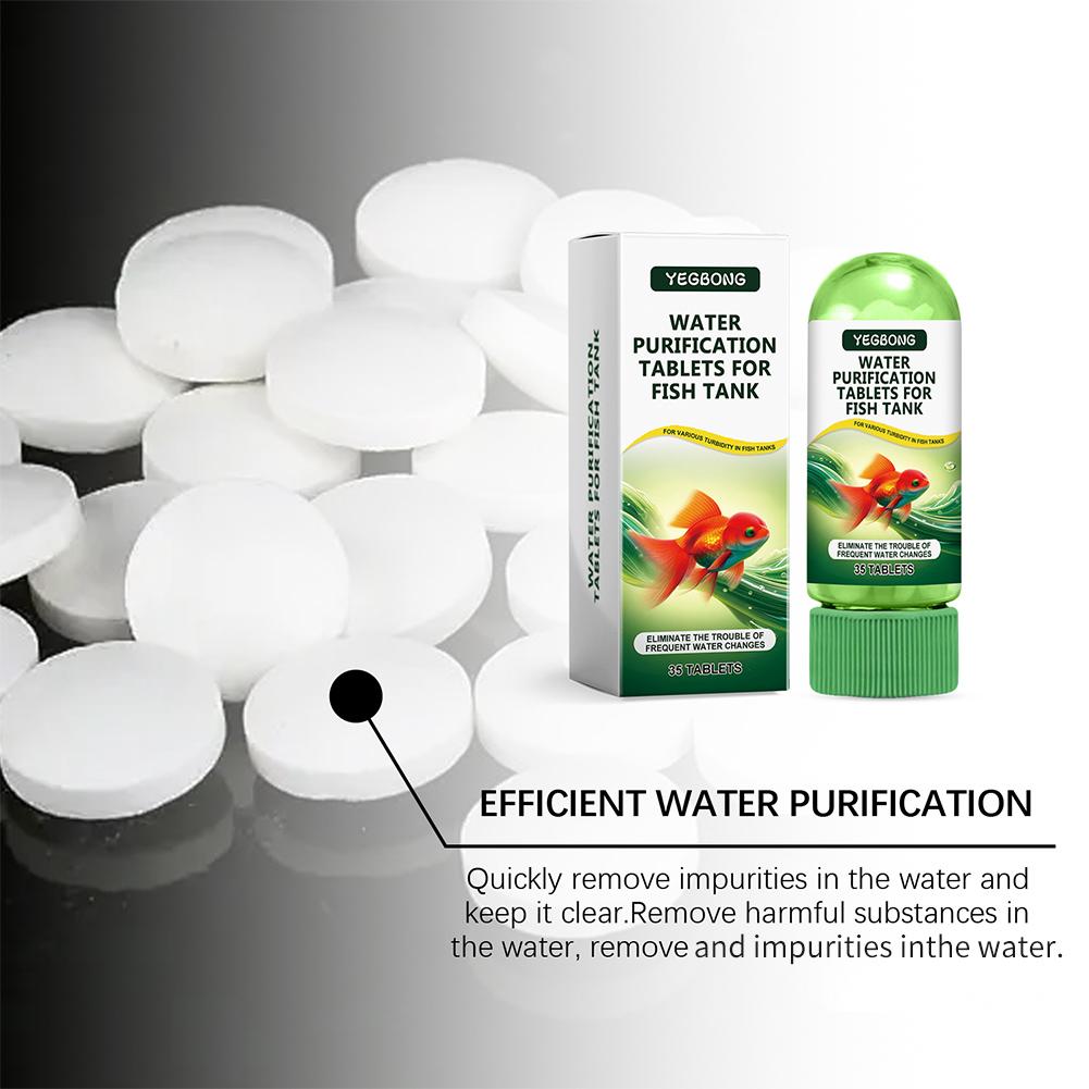 Water Purification Tablet - 정수 정화제 친환경 수족관 정수기 속효성