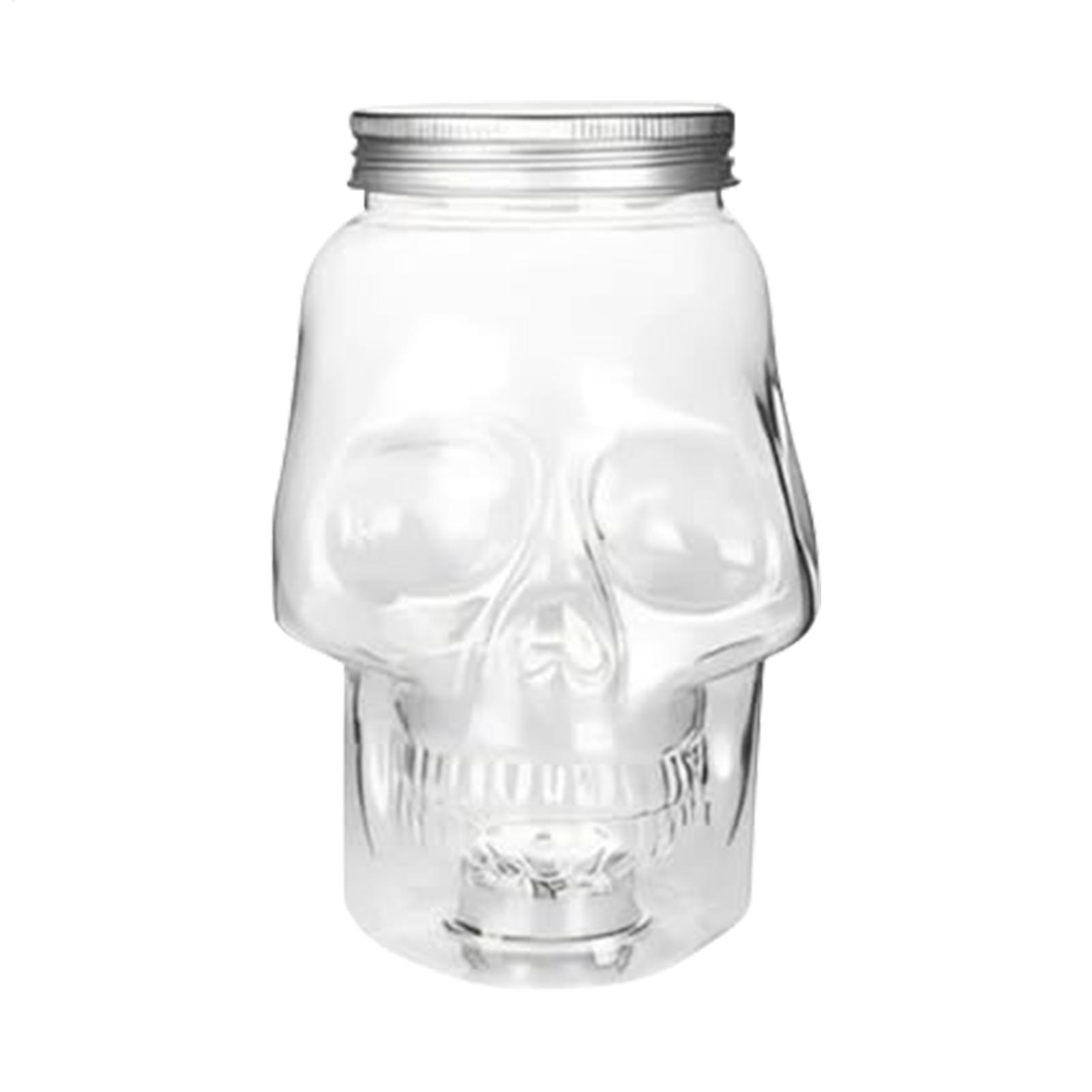 Camping Cooking With Kids - 500ml/800ml 해골 모양 항아리, 뚜껑이 있는