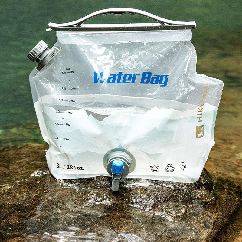 Camping Cooking Set With Bag - ● 수도꼭지가 있는 8L 캠핑 물주머니