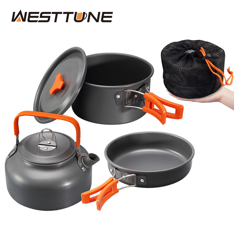 Campfire Cooking Anime - WESTTUNE 캠핑 조리기구 키트 알루미늄 야외