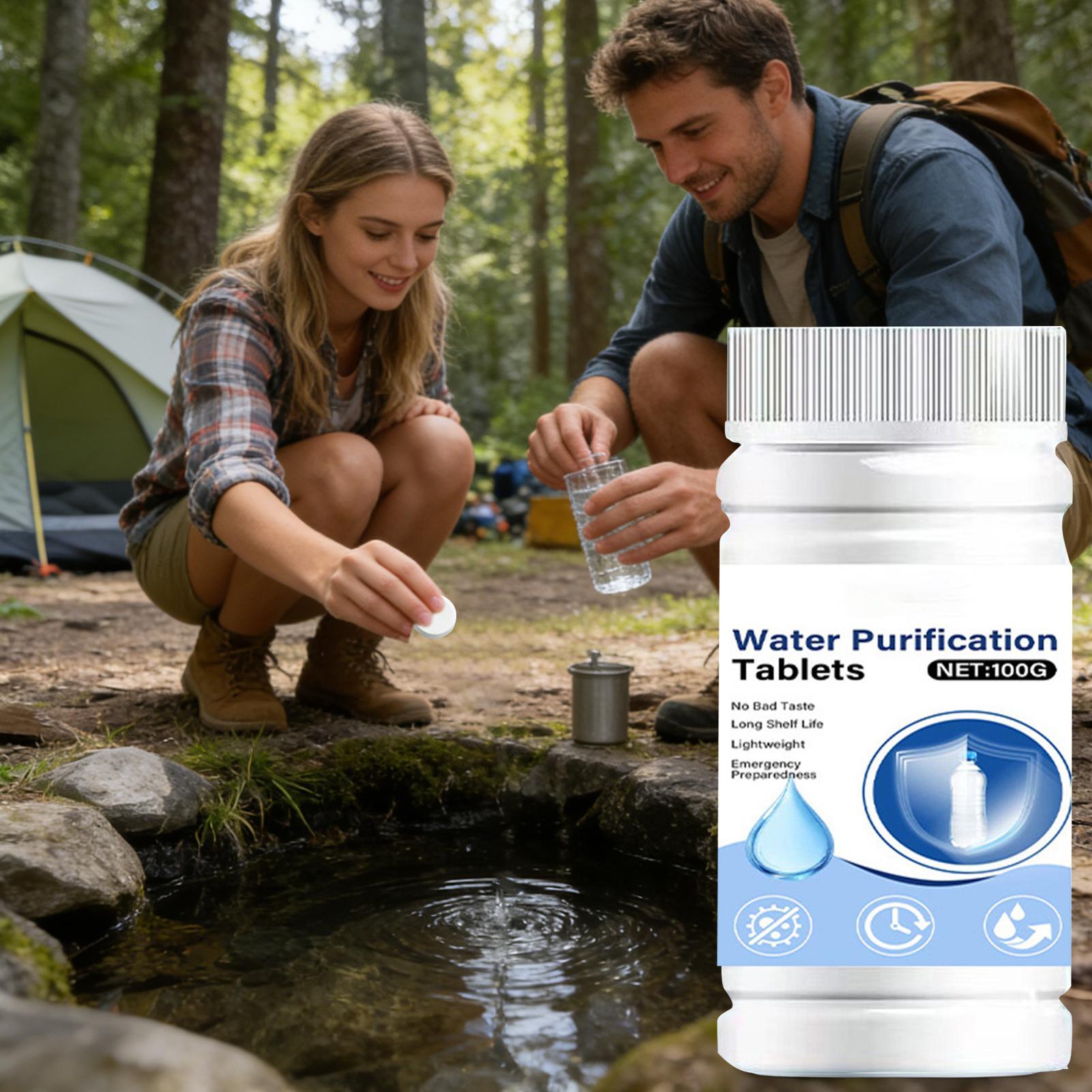 Water Purification Tablet - 식수용 정수 정제, 빠른 용해, 수질