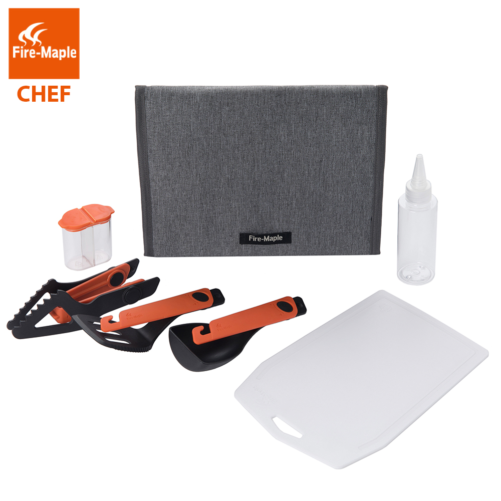 Camping Cooking Essentials Kit - Fire Maple 요리사 요리 도구 키트,