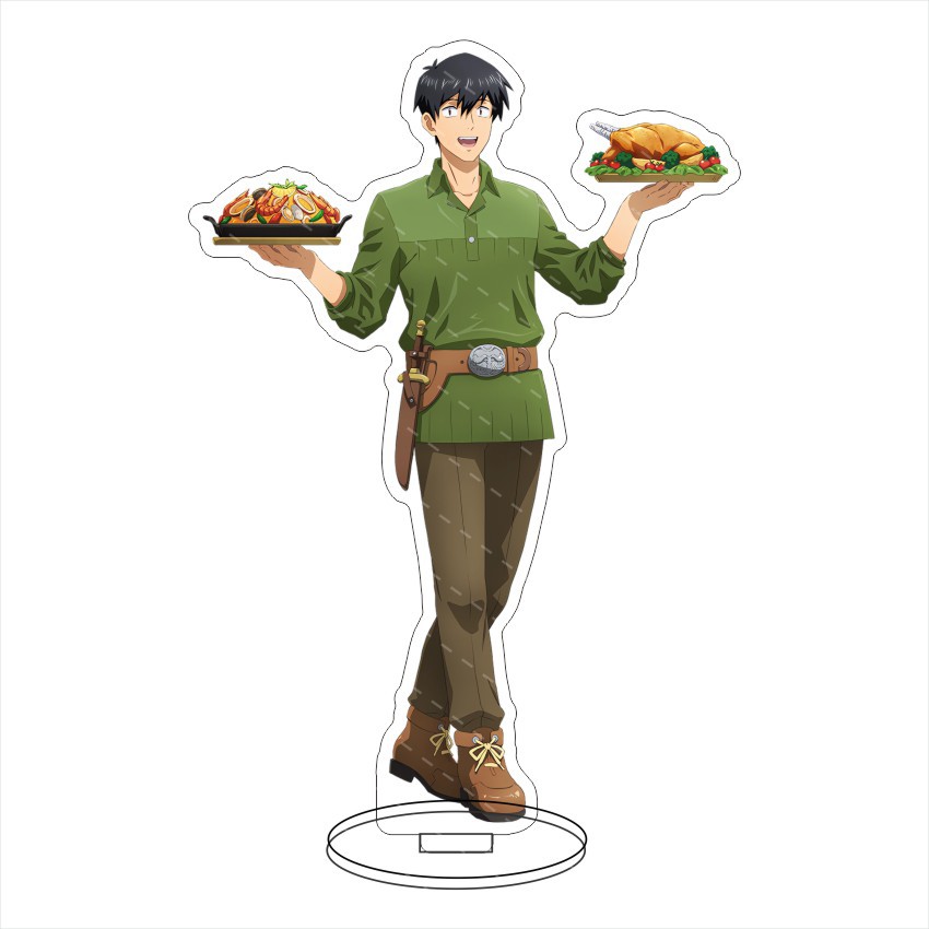 Mukohda Tsuyoshi 15CM 아크릴 스탠드- - Campfire Cooking Anime 리뷰 및 가격