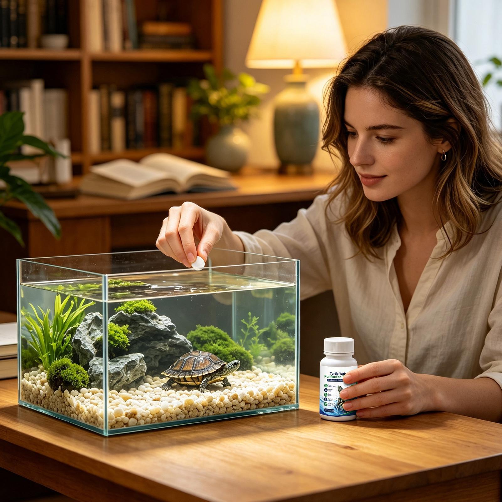 수족관 수질 정화제 전문가용 고효율 정수기 거북이 수조 - Water Purification Tablet 리뷰 및 가격