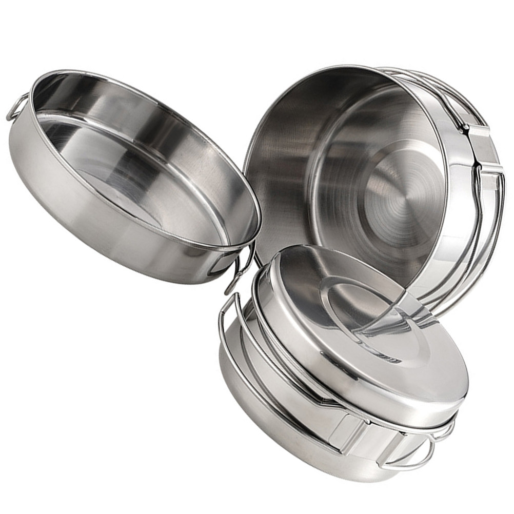 스테인리스 스틸 캠핑 조리기구 세트 1세트, 휴대용 경 - Camping Cooking Plate 리뷰 및 가격