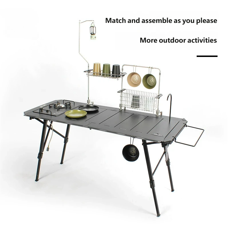 휴대용 알루미늄 합금 IGT 테이블 야외 캠핑 접이식  - Cooking Outdoor Camping 리뷰 및 가격