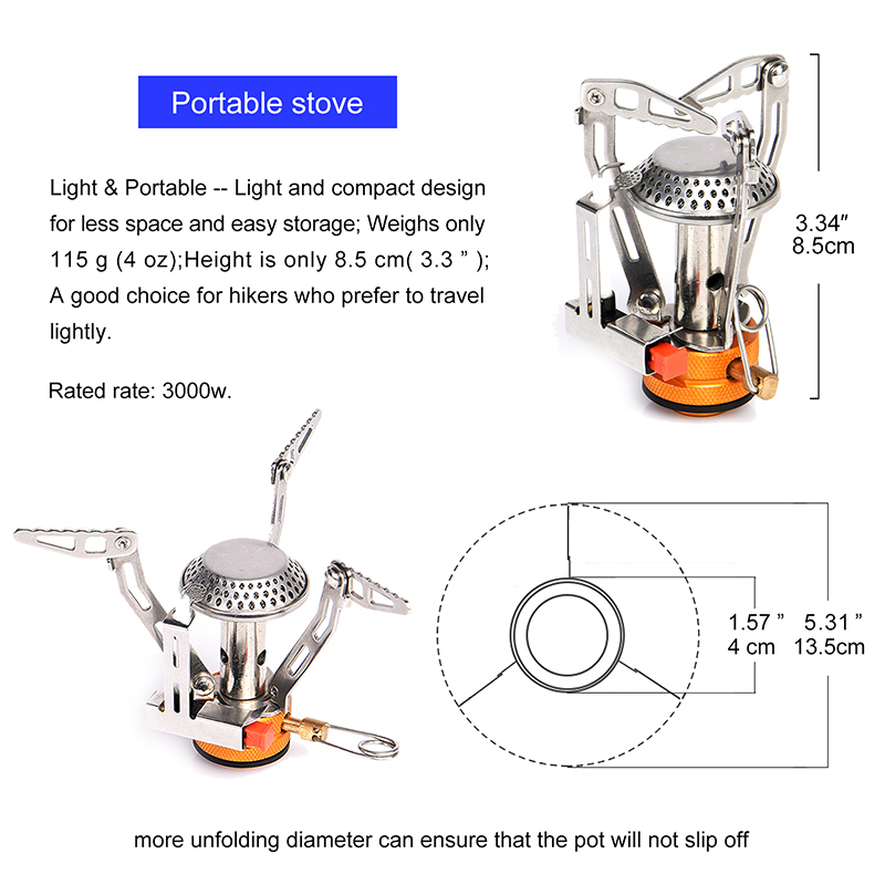 와이드시 원피스 가스 스토브 3500W 알루미늄 합금  - Camping Cooking Plate 리뷰 및 가격