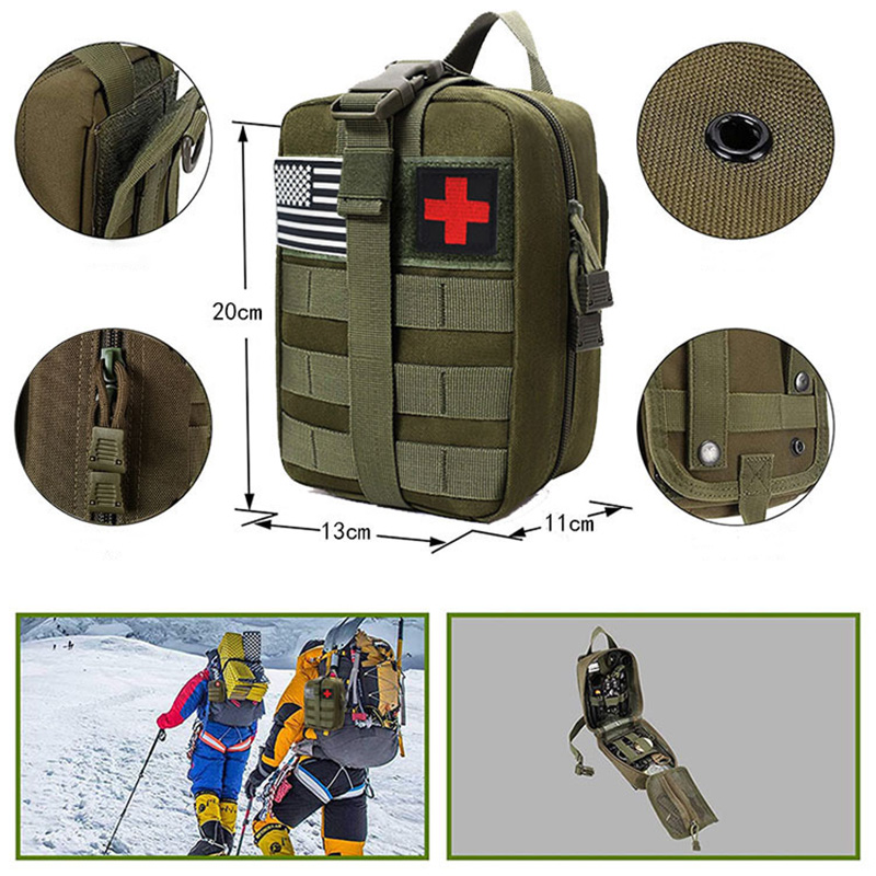 생존 응급 처치 키트 생존 풀 세트 Molle 야외 장 - Camping Cooking Set With Bag 리뷰 및 가격