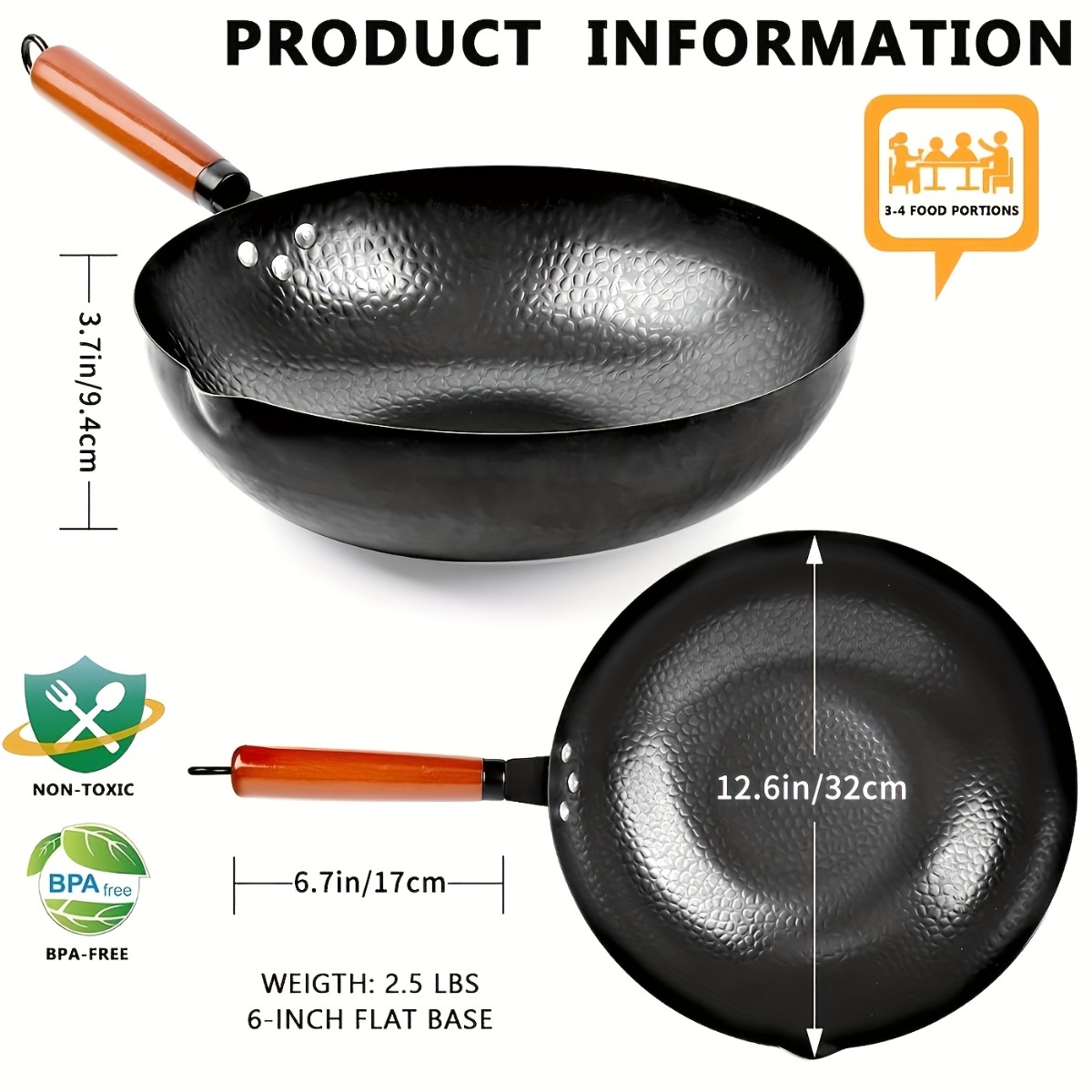 12.6인치 주철 웍 세트, 13종 조리기구 액세서리  - Camping Cooking Vegetables 리뷰 및 가격