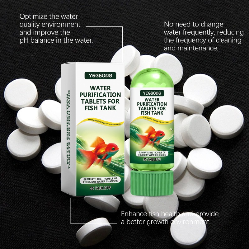 어항 물 정화 정제 효율적인 신선도 유지 간편한 사용  - Water Purification Tablet 리뷰 및 가격