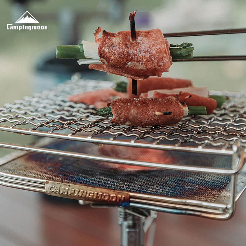 CAMPINGMOON 야외 캠핑 304 스테인레스 스틸 - Camping Cooking Meat 리뷰 및 가격