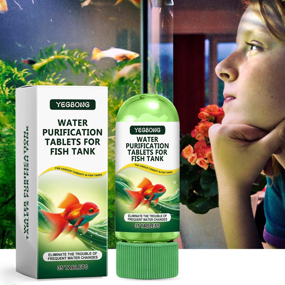 정수 정화제 친환경 수족관 정수기 속효성 어항 청소액  - Water Purification Tablet 리뷰 및 가격