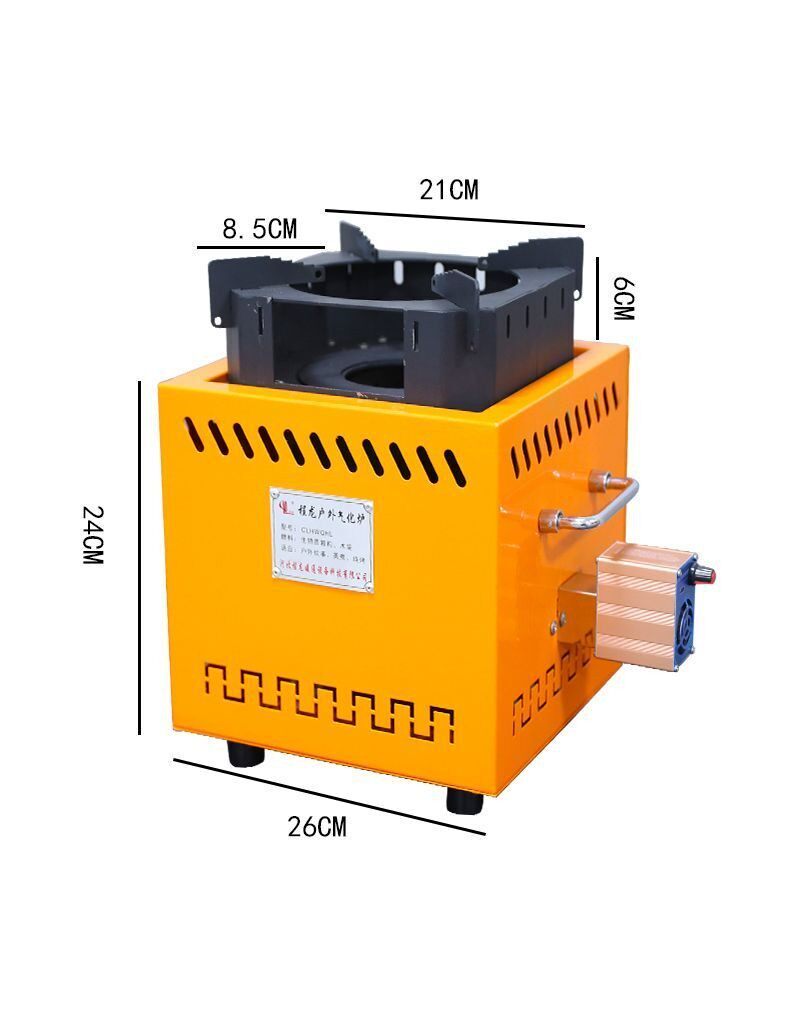 두꺼운 가스화 연료 나무 난로 야외 가정 캠핑 피크닉  - Camping Cooking Electric 리뷰 및 가격