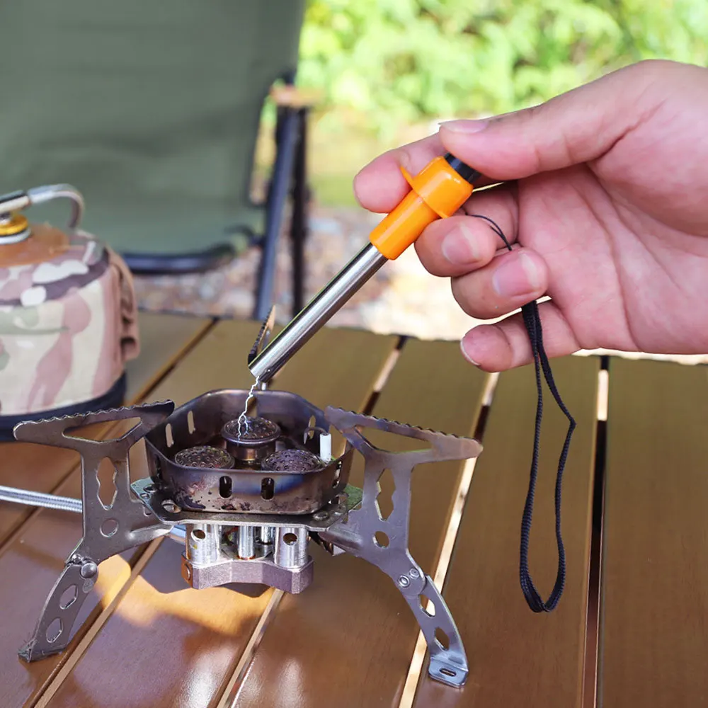 휴대용 펄스 점화기 주방 야외 스토브 전기 점화기, 압 - Camping Cooking Electric 리뷰 및 가격