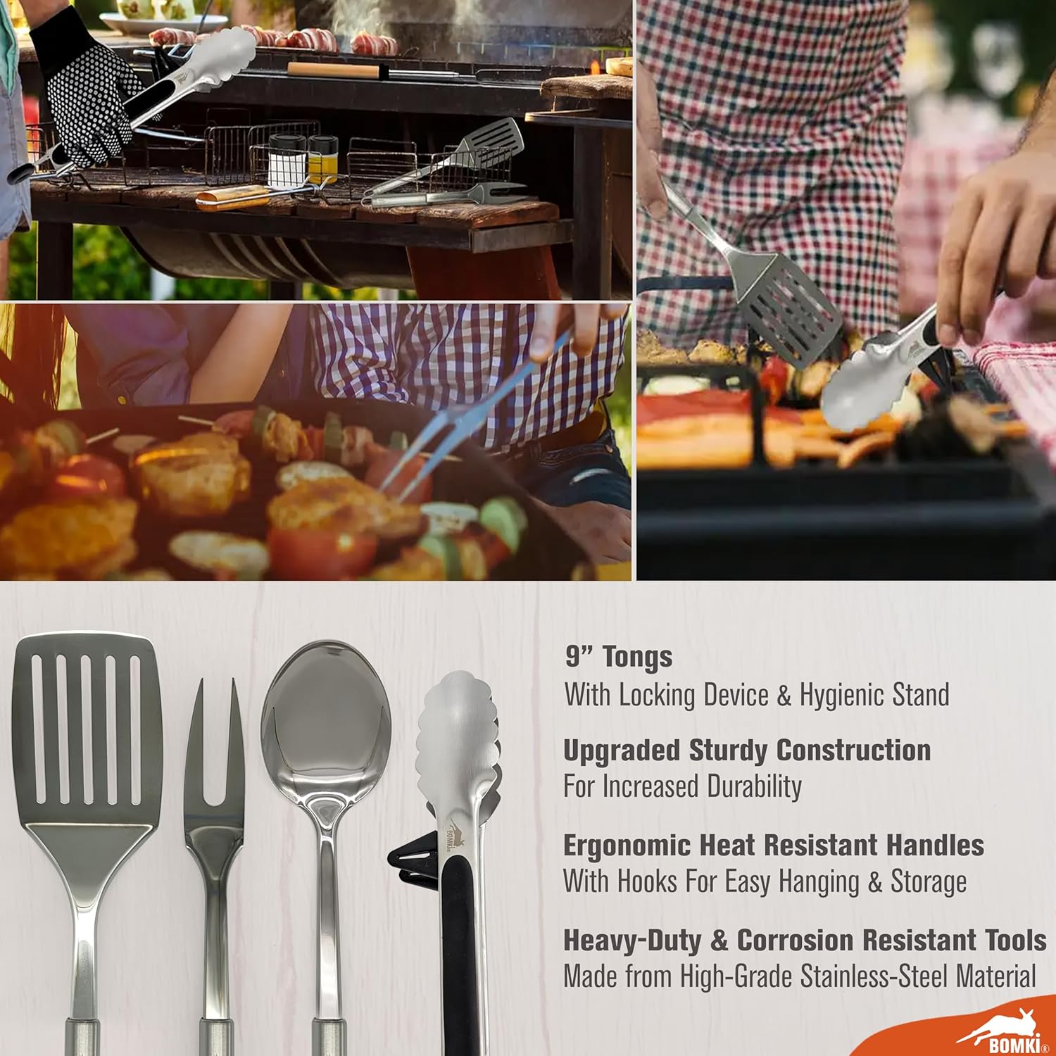 야외 그릴용 캠핑 바베큐 조리기구 세트 - 주방 조리기 - Camping Cooking Essentials Kit 리뷰 및 가격