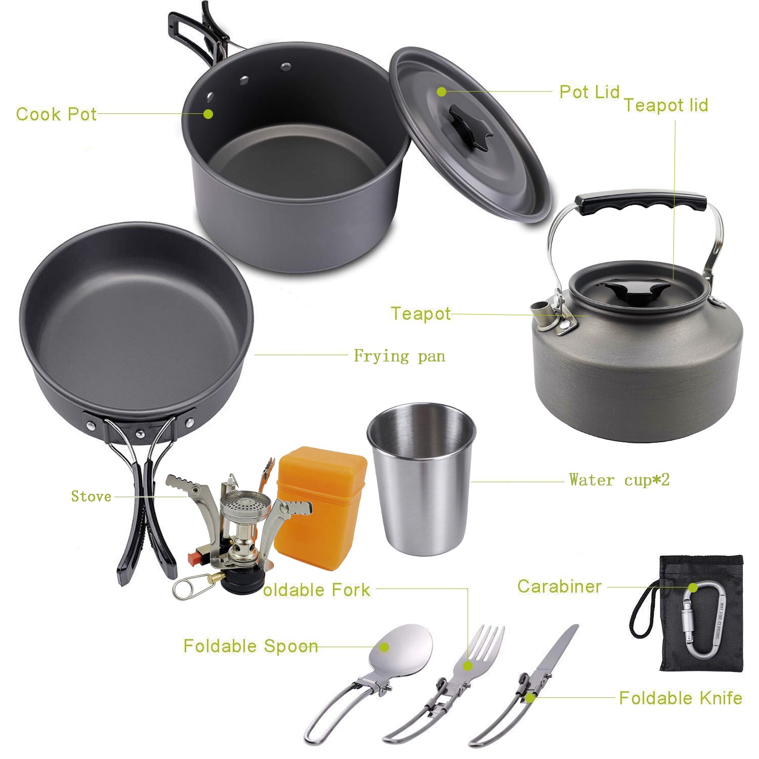 야외 캠핑 요리 세트 야외 물 끓이기 및 야채 튀김 알 - Camping Cooking Vegetables 리뷰 및 가격