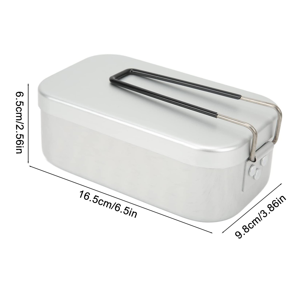 800ML 알루미늄 도시락 상자 야외 캠핑 조리기구 식 - Camping Cooking Meat 리뷰 및 가격