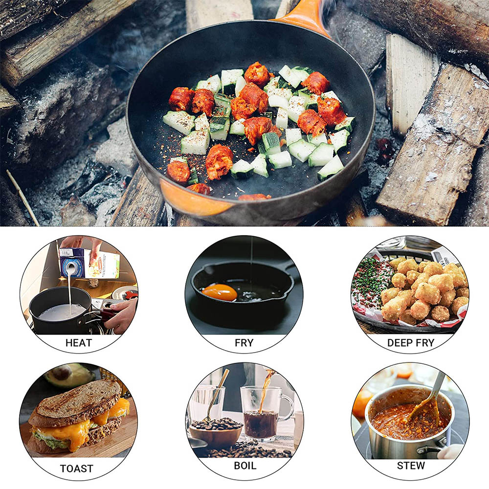 야외 요리 피크닉 세트 냄비, 하드 알루미나 휴대용 끓 - Camping Cooking Set With Bag 리뷰 및 가격