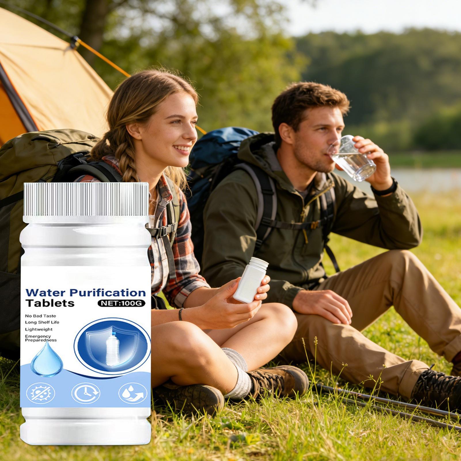휴대용 정수 정화제, 안전하고 무취, 효과적인 캠핑 하 - Water Purification Tablet 리뷰 및 가격
