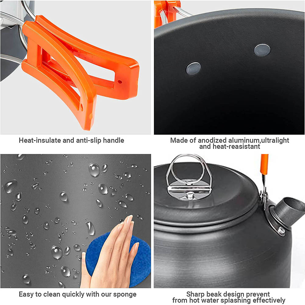 1pcs/1set 캠핑 조리기구 키트 야외 요리 세트  - Camping Cooking Set With Bag 리뷰 및 가격