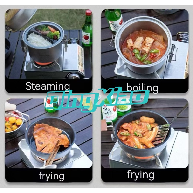 야외용 304 스테인리스 스틸 다기능 캠핑 조리기구,  - Cooking Outdoor Camping 리뷰 및 가격