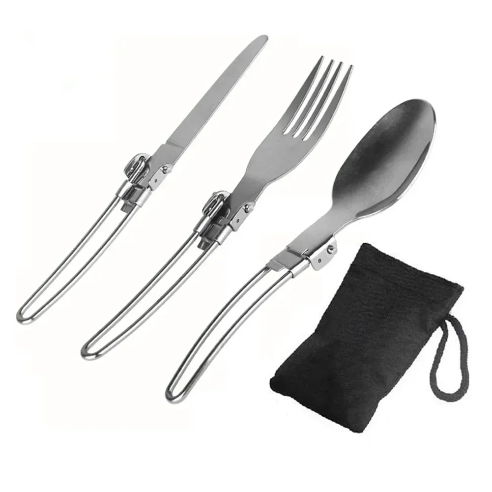 1세트 야외 캠핑 피크닉 요리 세트 스테인리스 접이식  - Camping Cooking Set With Bag 리뷰 및 가격