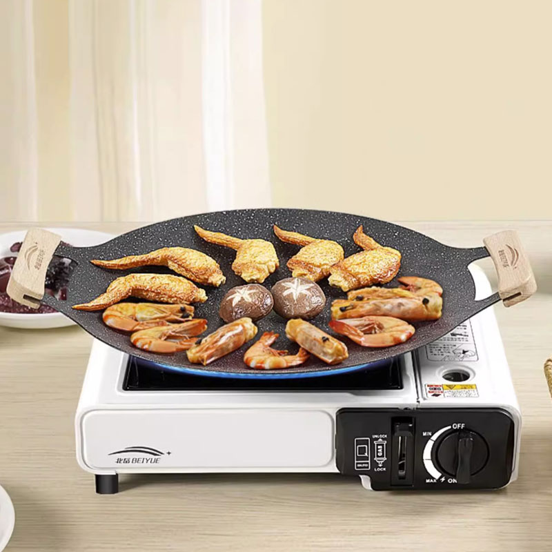    26/30/33CM 야외 캠핑 그릴 팬 한국식  - Camping Cooking Meat 리뷰 및 가격