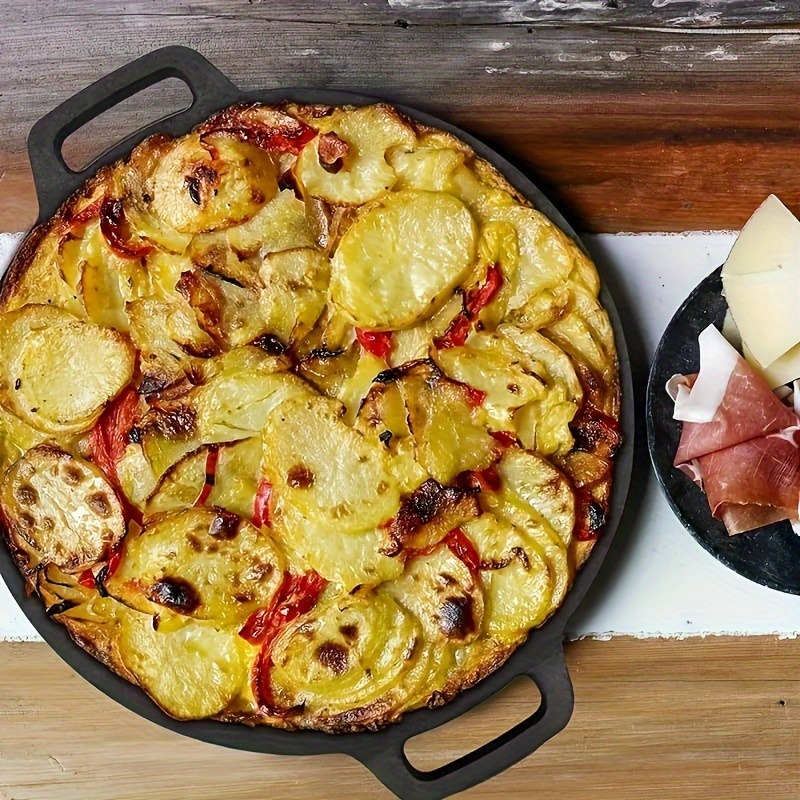 1pcs 주철 야외 그릴 팬 캠핑 및 홈 바베큐 요리  - Camping Cooking Plate 리뷰 및 가격
