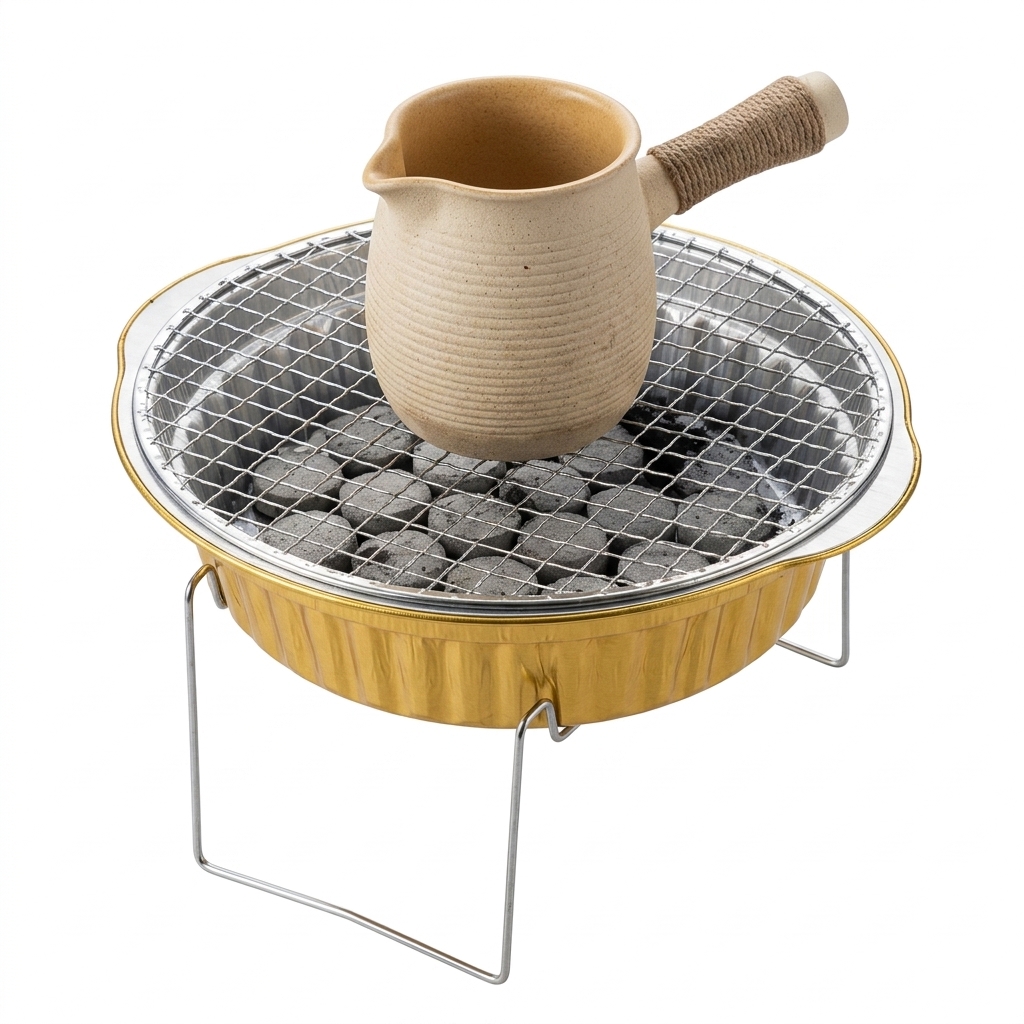 일회용 숯불 그릴 종이펄프 바베큐 키트 접이식 휴대용  - Camping Cooking Essentials Kit 리뷰 및 가격