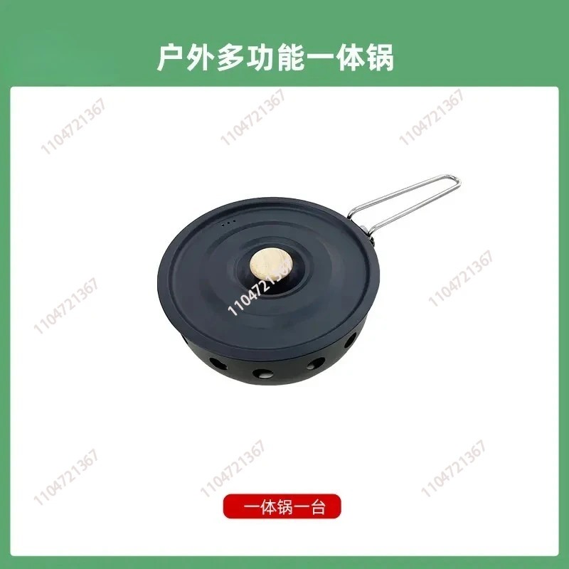 다기능 야외 통합형 냄비 야외 캠핑 피크닉 냄비 가스  - Camping Cooking Vegetables 리뷰 및 가격