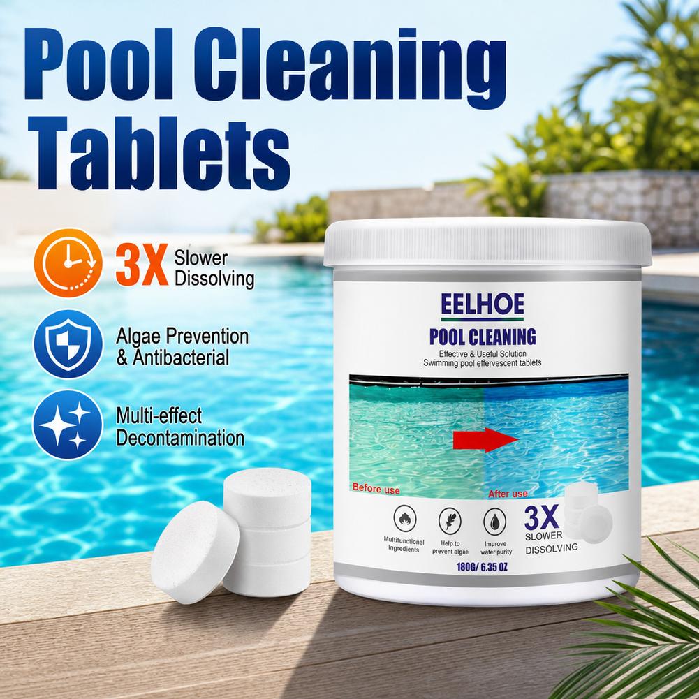 수영장 물질정화용 발포성 세척제 다기능 편리한 세척제 - Water Purification Tablet 리뷰 및 가격