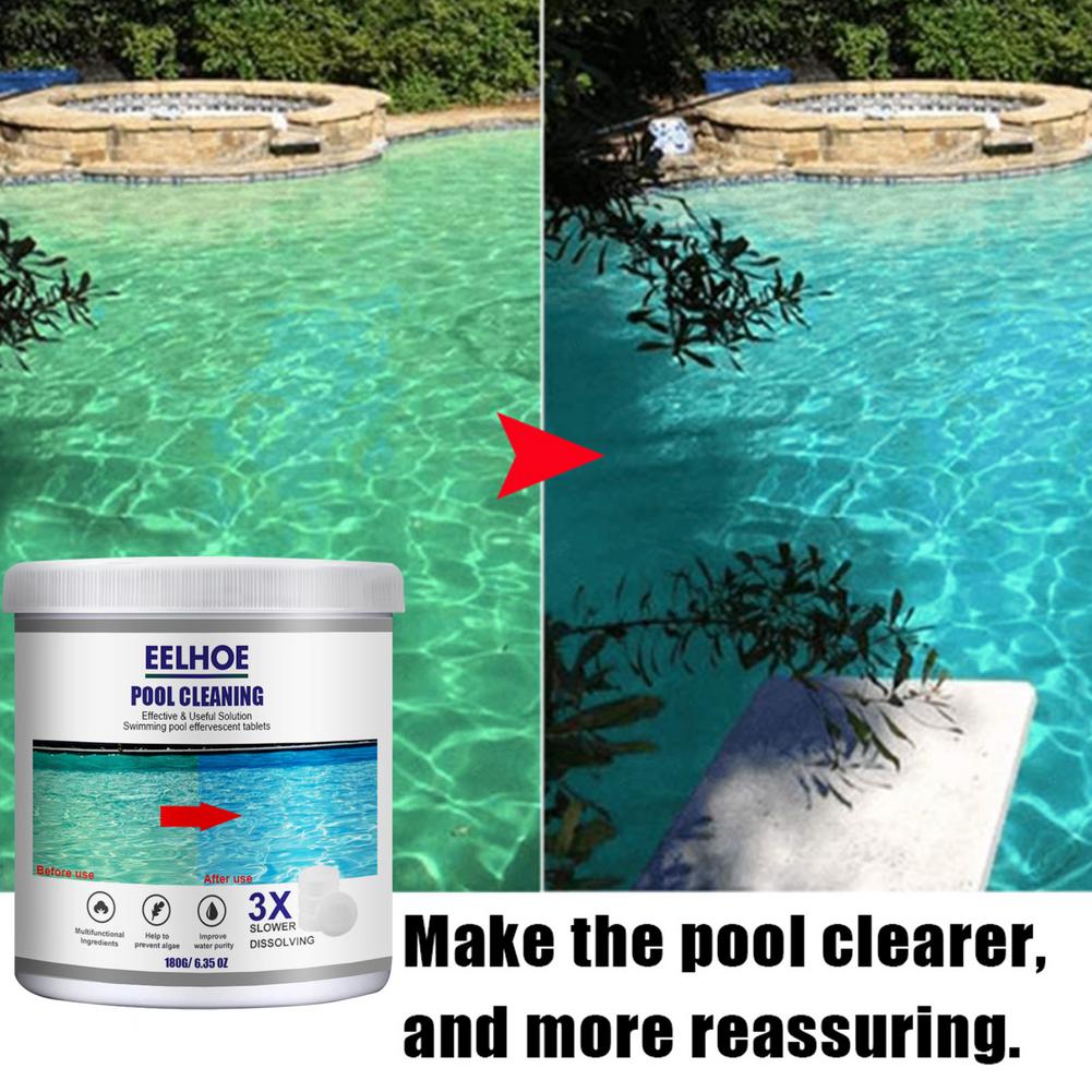 수영장 물질정화용 발포성 세척제 다기능 편리한 세척제 - Water Purification Tablet 리뷰 및 가격