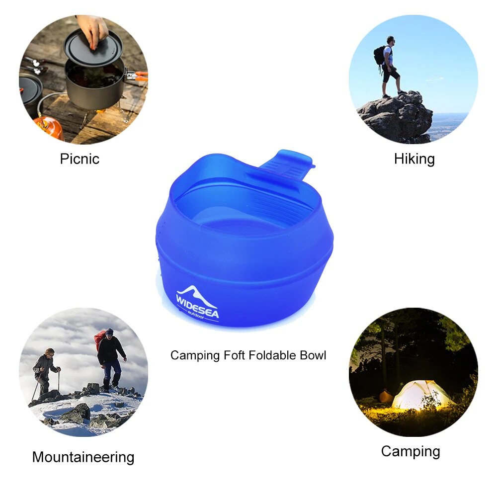 Widesea 캠핑 250ml 소프트 접이식 컵 식기  - Camp Cutting Board 리뷰 및 가격